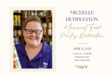 Michelle Huddleston Memorial Food Pantry Food Drive