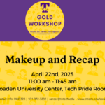 GOLD Career Readiness Workshop – Tuesday, April 22