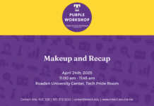 PURPLE Workshop on Thursday, April 24, TPR