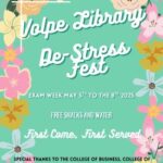 Volpe Library De-Stress Fest