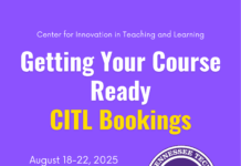 Getting Your Course Ready with CITL Bookings