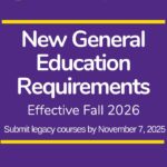 New General Education Curriculum Effective Fall 2026