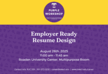 Aug. 26 Purple Career Readiness Employer-Ready Resume Workshop