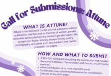 Attune Journal- Call for Submissions
