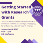 2025-2026 Research Series: Getting Started with Research Grants