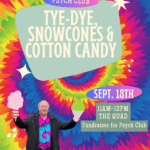 Psychology Club Tie Dye, Snow Cones, and Cotton Candy Fundraiser