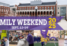 Family Weekend 2025 (Sept. 12-14)!