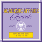 2024-2025 Academic Affairs Awards