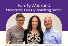 Family Weekend Faculty Teaching Series