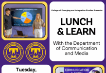 Lunch and Learn with the Department of Communication and Media