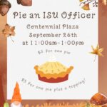 Pie an ISU Officer!