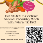 Celebrate National Chemistry Week with Natural Tie Dye!