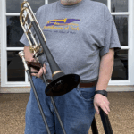 Dr. Joshua Hauser presenting a faculty Trombone recital