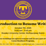 Introduction to Resume Writing Workshop