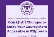 Quick(ish) Changes to Make Your Course Accessible in D2L/iLearn