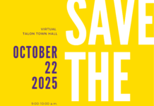 Virtual Talon Campus Town Hall: Save the Date for October 22, 9:00-10:00 a.m.