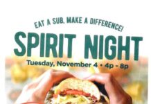 SPIRIT NIGHT AT JERSEY MIKES