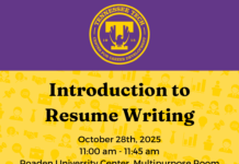 Oct 28 Introduction to Resume Writing Workshop