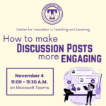 How to Make Your Discussion Posts More Engaging