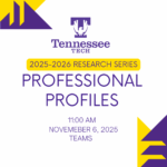 Fall 2025 Research Series: Professional Profiles