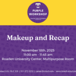Nov. 18 Purple Career Readiness Makeup and Recap Workshop