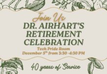Dr. Airhart retirement Celebration