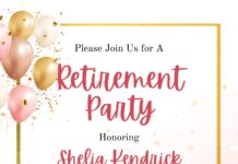 Retirement Celebration-Shelia Kendrick