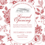 Grand Opening – Randall and Marjorie Warden Agriculture Innovation Center