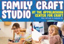 Family Craft Studio at ACC this Saturday!
