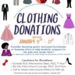 Clothing Donations – Jan 13th through Jan 21st