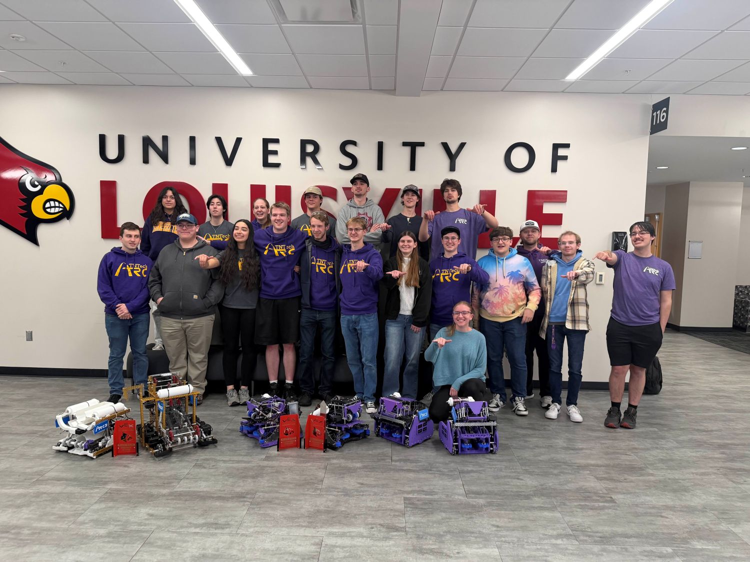 The Autonomous Robotics Club Earns Multiple Awards at VEX U Competitions