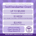 2026 CITL TechTrendsetter Grant
