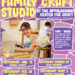 Family Craft Studio at the Craft Center!