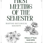 First Bartoo Botanical Society Meeting of Semester!