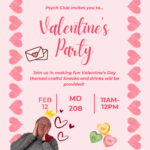 Psych Club’s Valentine’s Day Party!