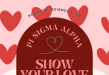 Valentine’s with Pi Sigma Alpha Feb. 12!