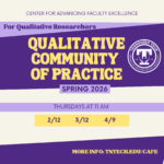 Spring 2026 Qualitative Community of Practice