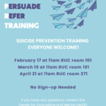 Save the Date for Suicide Prevention