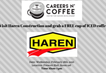 February 18 – Careers n’ Coffee with Haren Construction