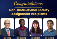 Non-instructional Faculty Assignments 2026-2027