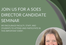 SOES Director Candidate Seminar – Dr. Verble