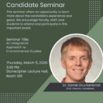 SOES Director Candidate Seminar – Dr. Druckenbrod