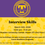 March 12 Interview Skills Workshop