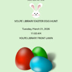 Volpe Library Student Easter Egg Hunt