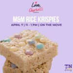 Love Chartwells M&M Rice Krispies