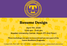 April 7 Resume Design Workshop