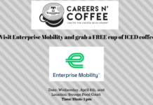 April 8 Careers n’ Coffee with Enterprise Mobility