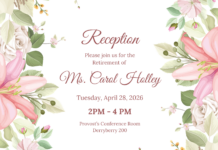 Retirement of Ms. Carol Holley