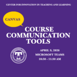 Canvas: Course Communication Tools