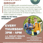 Trauma Recovery Weekly meet-up